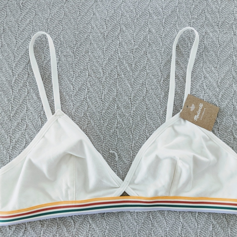 Madewell bralette unlined size M